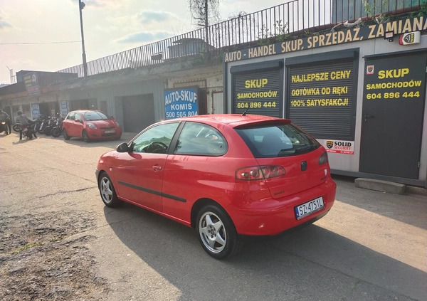 Seat Ibiza cena 5499 przebieg: 297650, rok produkcji 2003 z Brześć Kujawski małe 56